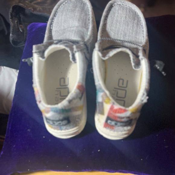 Hey Dude Gray Wendy Funk Slip-On Loafers - Picture 2 of 7